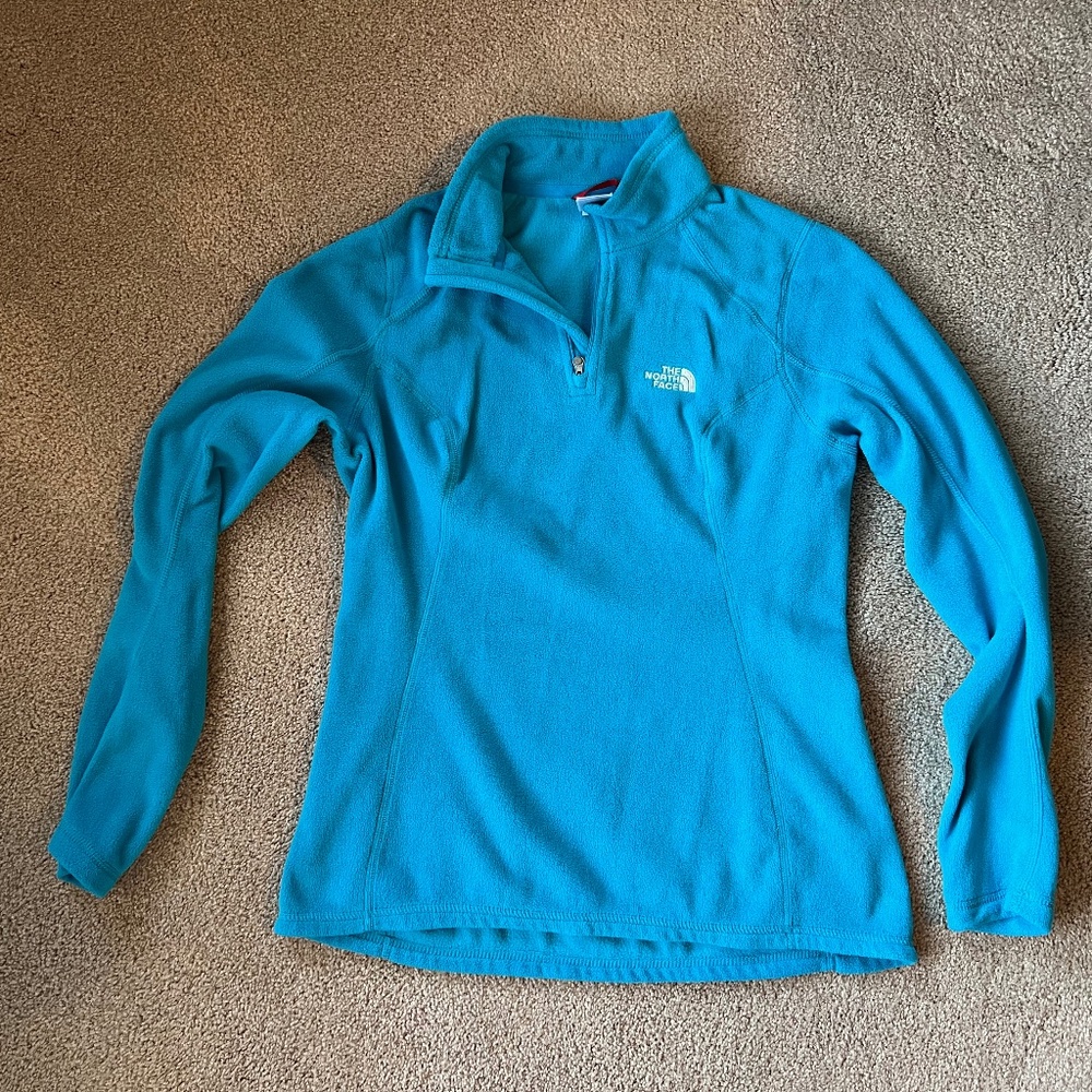 The North Face Aqua Half Zip Fleece Size S